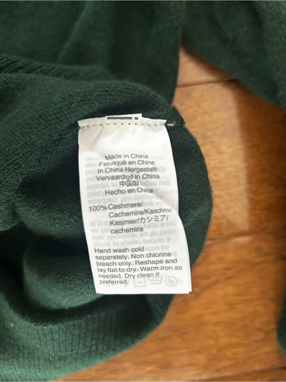 J. Crew Men’s Cashmere Crewneck Sweater